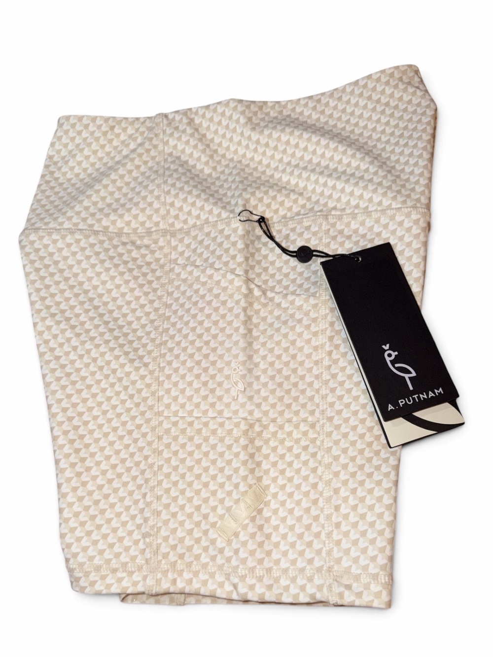 NWT A. Putnam Golf Bike Shorts in Birch Crown size medium - Picture 13 of 14